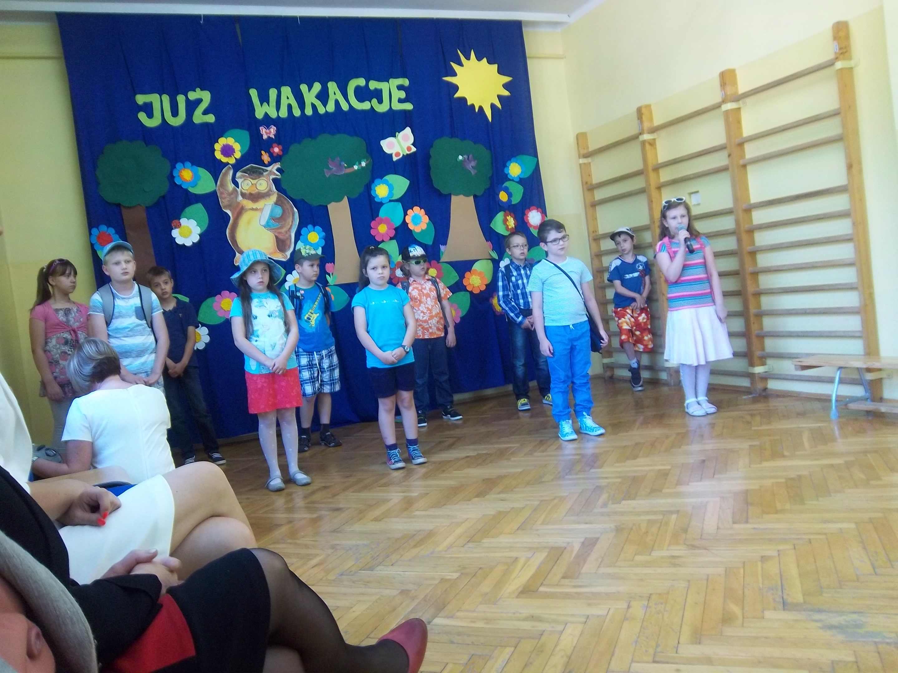 Trzecioklasiści żegnają rok szkolny