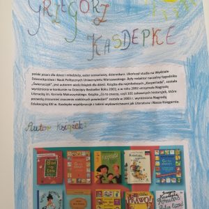 Plakat na temat Grzegorza Kasdepki